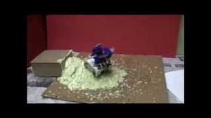 Rain Man Robot Builds Ramps With Thousands of Randomly Tossed Toothpicks