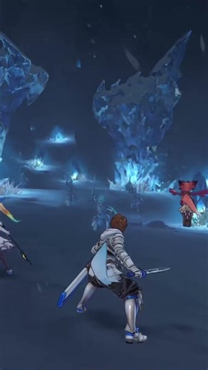 Granblue Fantasy Relink - Battle with the Frosty Bones #youtubeshorts #gaming #gameplay