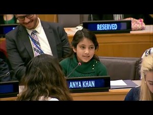Powerful Speech by 10 year old on Artificial Intelligence & Empathy - Girls in Science