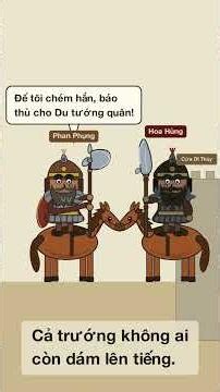 Tam Quốc Diễn Nghĩa | #EP12 | Quan Vũ chém Hoa Hùng khi chén rượu còn nóng #shorts