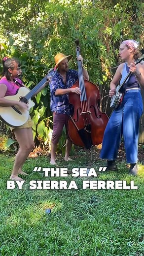 16 reactions | “The Sea” by Sierra Ferrell This is one of our absolute favorite songs to cover, by the one and only @sierraelizabethferrell ✨ We especially love to play this as a band that consists of a Pisces and a Cancer. Can you guess which one we each are? We just couldn’t pass up the opportunity to play it as a trio during our travels last month. Hope you enjoy it as much as we do! #cover #coversong #sierraferrell #music #singers #singersongwriters #folk | Wild Roots | Facebook