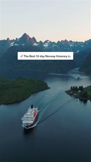 12 days on the “world’s most beautiful voyage” in Norway 🚢 Sail the full length of Norway’s coastline on The Coastal Express route - from Bergen to Kirkenes and back. Here’s what makes it so special: ⛰️ 34 ports - from tiny fishing villages to Arctic cities 🚢 Regular departures since 1893 - a route steeped in heritage 🌅 Midnight Sun & long summer days - more time to explore 🌌 See the night sky come alive with the colours of the aurora 🧭 Travel like a local - this is Norway’s true coastal li
