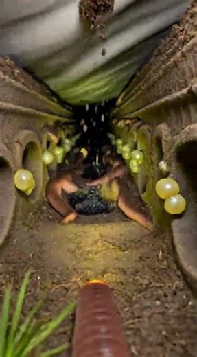 Real POV: Inside an Earthworm Colony (Micro Camera Footage)