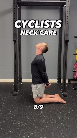 Dr. Matt Smith on Instagram: "CYCLISTS NECK ❤️ Here are some of my favorite drills to maintain neck health for cyclists! Starting with tissue work, stretching, brachial plexus gliding, and active range of motion. Cyclists often forget that neck tension stems from shoulder and mid-back posture. Opening up the shoulder girdle is 🔑 to maintaining a healthy neck on and off the bike. Always dip your toes into these gently before diving in heavy. Tissue work - perform 60-120 sec in each area. Be ligh