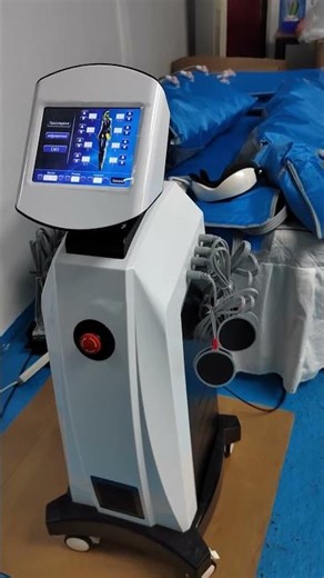 3 in 1 EMS Infrared Air Pressure Pressotherapy Body Slimming Machine - JF787 display video