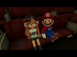 Mario and Meggy kiss in the Movies