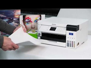 How to Load Media in the Epson SureColor F100 | A4 Dye Sublimation Guide