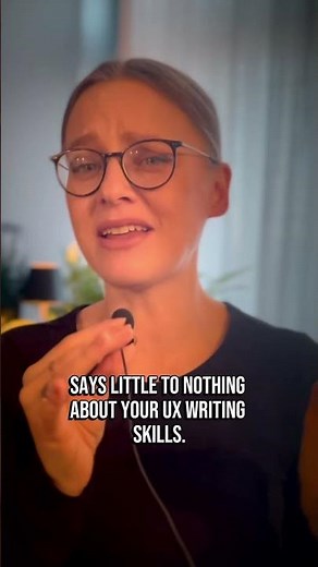 Building a UX Writing portfolio without experience - part 1 👩🏼‍💻🆕 #uxwriting