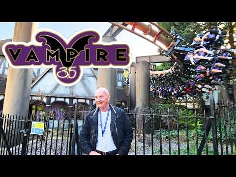 Vampire at Chessington turns 35 years old 🤯