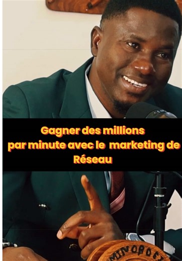 On peut gagner des millions par minute dans le marketing de réseau… Bangaly Camara La suite sur YouTube #qnet #marketingdereseau