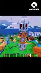 Medieval tower!Minecraft tutorials 😊#viralvideo #viralshorts #viralreels #build #minecraft