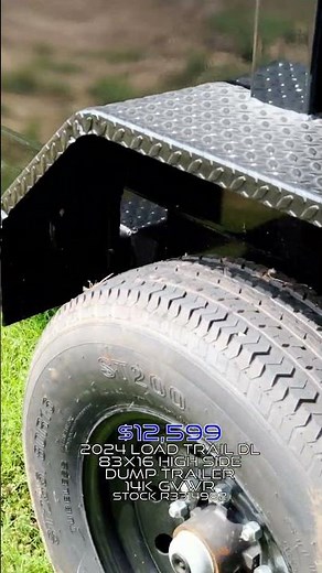 2024 LOAD TRAIL DL 83X16 High Side Dump Trailer - 14K LB with Scissor Lift