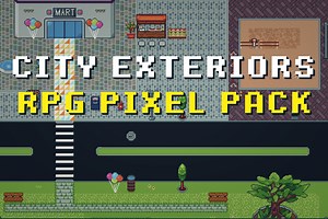 City Exteriors RPG Tileset | 2D Environments | Unity Asset Store
