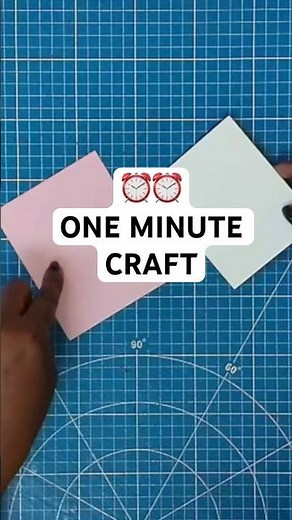 ⏰ONE MINUTE CRAFT! stationery…quick and easy!