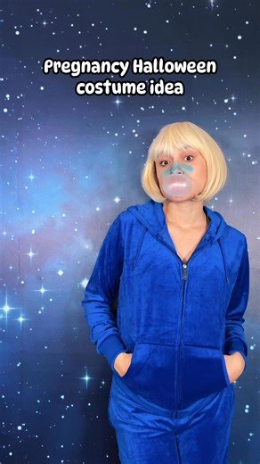 8.9K views · 35 reactions | Willy Wonka where you get trick and treats Costume in  Halloween pregnancy costume ideas  Violet from Charlie and the Chocolate Factory! Such an easy and cozy option for expecting moms 𢡄 #halloweencostume #Halloween #willywonka #pregnancy #momtobe #halloweencostumeideas | Mariahcarleycole | Facebook