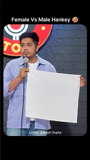Female Vs Male Hanky! | Aakash Gupta | Stand-Up Comedy