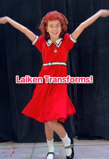 Laiken Jules's First Annie Transformation for Goodspeed's 50th!