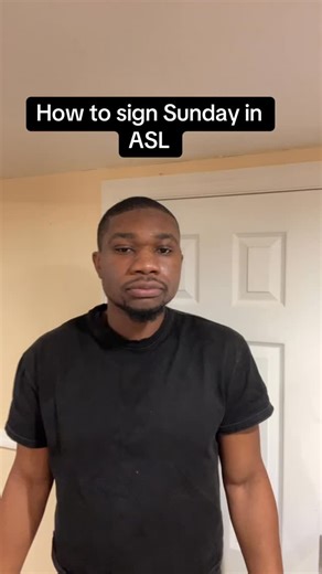 21 reactions · 3 comments | Learn how to sign Sunday in ASL #asl #signlanguage #americansignlanguage | Deaf Go Getter | Facebook