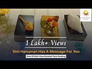 What message Shri Hanuman Has for you? ☀️ Pick a Card Tarot Reading 🔮 Date Of Birth Wise