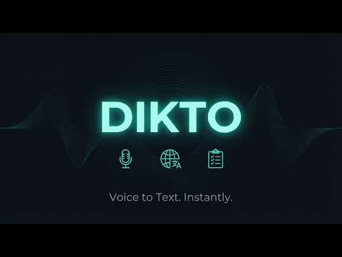 Dikto — Voice to Text, AI Assistant & Clipboard Manager in One App (Open Source)