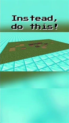How to make paths correctly in Minecraft #Minecraft #fyp #shorts