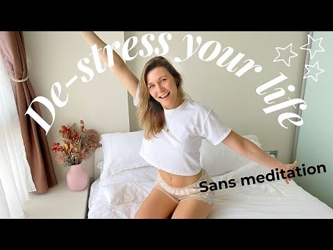 14 ways to REDUCE CORTISOL LEVELS FAST! | natural stress relief (without meditation!!)