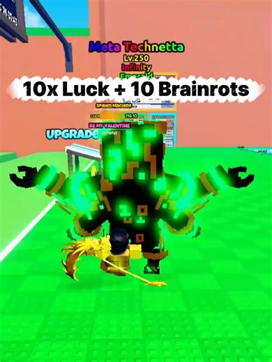 Tsunami Tower: 10x Luck dan 10 Brainrot!