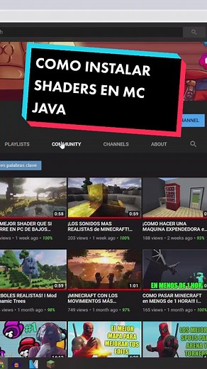 Aquí está el tan pedido tutorial de como instalar shaders en Java! Espero les guste 😜