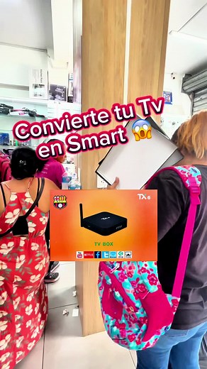 Convierte tu TV en Smart con el TV Box Tx6