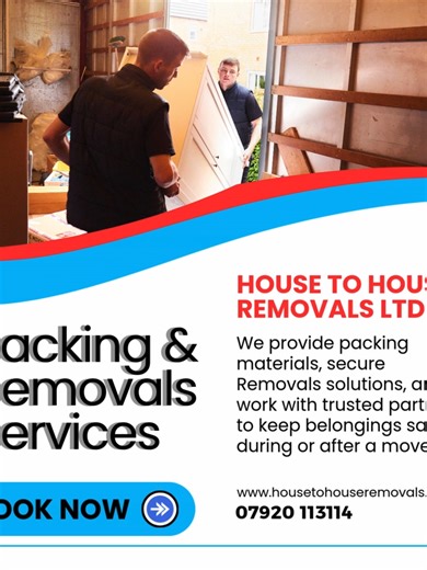 📦 From packing to moving – we handle it all with care 🚛 Stress-free removals made easy! #PackingDoneRight #NewHomeNewMemories