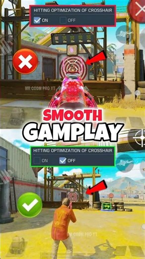 ✅Best Hitting Crosshair Settings in CODM BR 🔥💯 Codmobile Tips and Tricks #shorts #codmbr #codmiphone