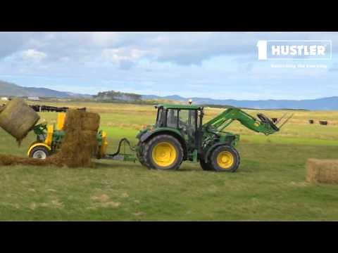 The easiest way to remove the netwrap when loading a bale