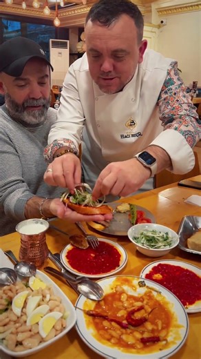 We prepared our famous "ıslama köfte" (a type of Turkish meatball) with a special presentation fo...