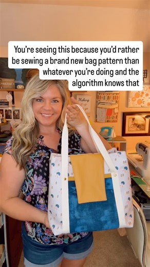 Be Mandy Things | Bag Sewing Patterns + Tips for Beginners | The Marg Tote isn’t just another project bag — she’s a roomy, structured, hold-everything carryall with a square opening that stays wide... | Instagram