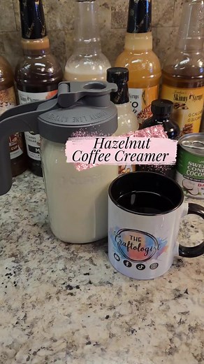 Homemade Hazelnut Coffee Creamer 🤗♥️ https://linktr.ee/TheCraftologist | The Craftologist