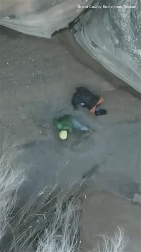 KARE 11 | A hiker's journey through a popular national park took a dangerous turn when he got stuck in quicksand. | Instagram