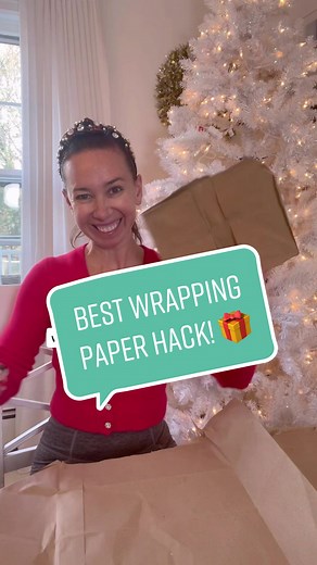Reusable Wrapping Paper Hack 🎁 - Creative Gift Wrapping Ideas