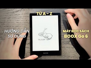 A-Z Guide to Using BOOX Go 6 | How to Read the Manual and Install the App