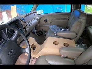 custom center console for a OBS SUV