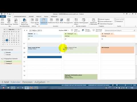 Outlook - Besprechungen absagen - richtig und korrekt - Kalender - Teil 11