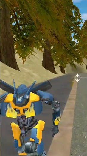 new yellow robot car #shortvideo