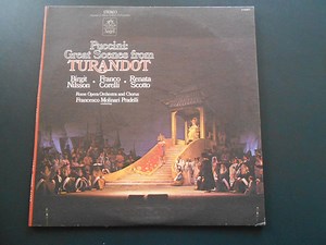 Puccini : Birgit Nilsson - Franco Corelli - Renata Scotto, Rome Opera Orchestra And Chorus, Francesco Molinari Pradelli - Great Scenes From Turandot