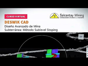 ¡Diseño Avanzado de Mina Subterránea: Método Sublevel Stoping con Deswik CAD! ✍NUEVO LANZAMIENTO 🥳🥳