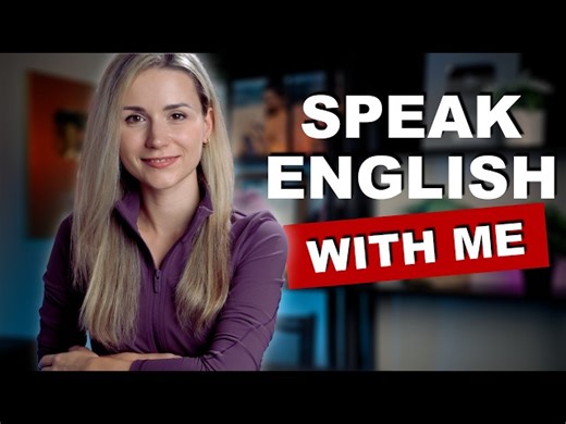 Improve Your Speaking and Conversational Skills With Me