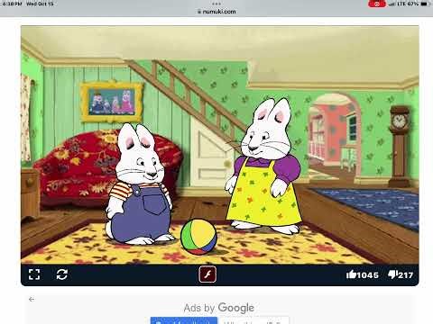 Andy Plays Max & Ruby Toy Bowling All Levels