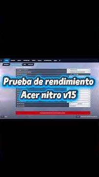 Test a la Acer Nitro V15 #fortnite #pc #gamer #gaming #laptop #test #acer #rtx