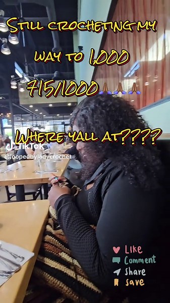 Crocheting My Way to 1,000 Followers on Social Media