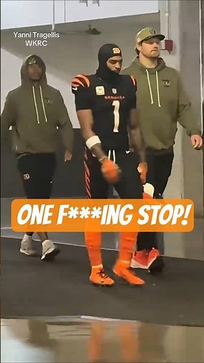 "One F***ing Stop." -Ja'Marr Chase #cincinnatibengals