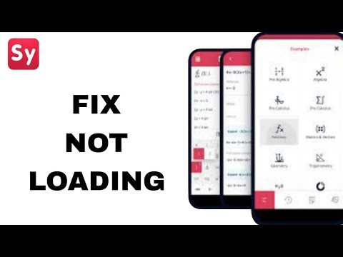 How To Fix And Solve Not Loading On Symbolab Math Ai Photo Solver App | Easy Fix