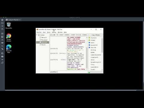 configurando chknet Hexchat